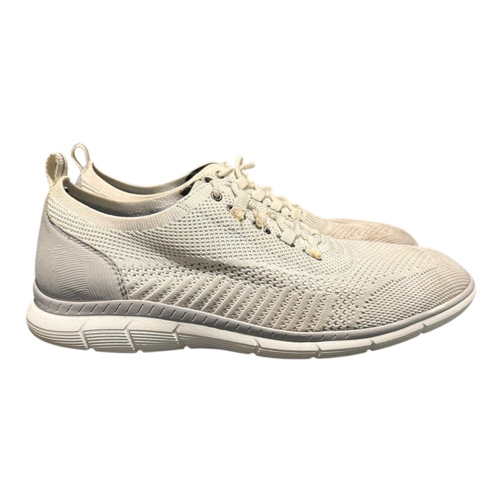 Johnston Murphy Men’s Knit Top Sneakers White Size 11.5 M B22 59 3618 - Picture 2 of 9